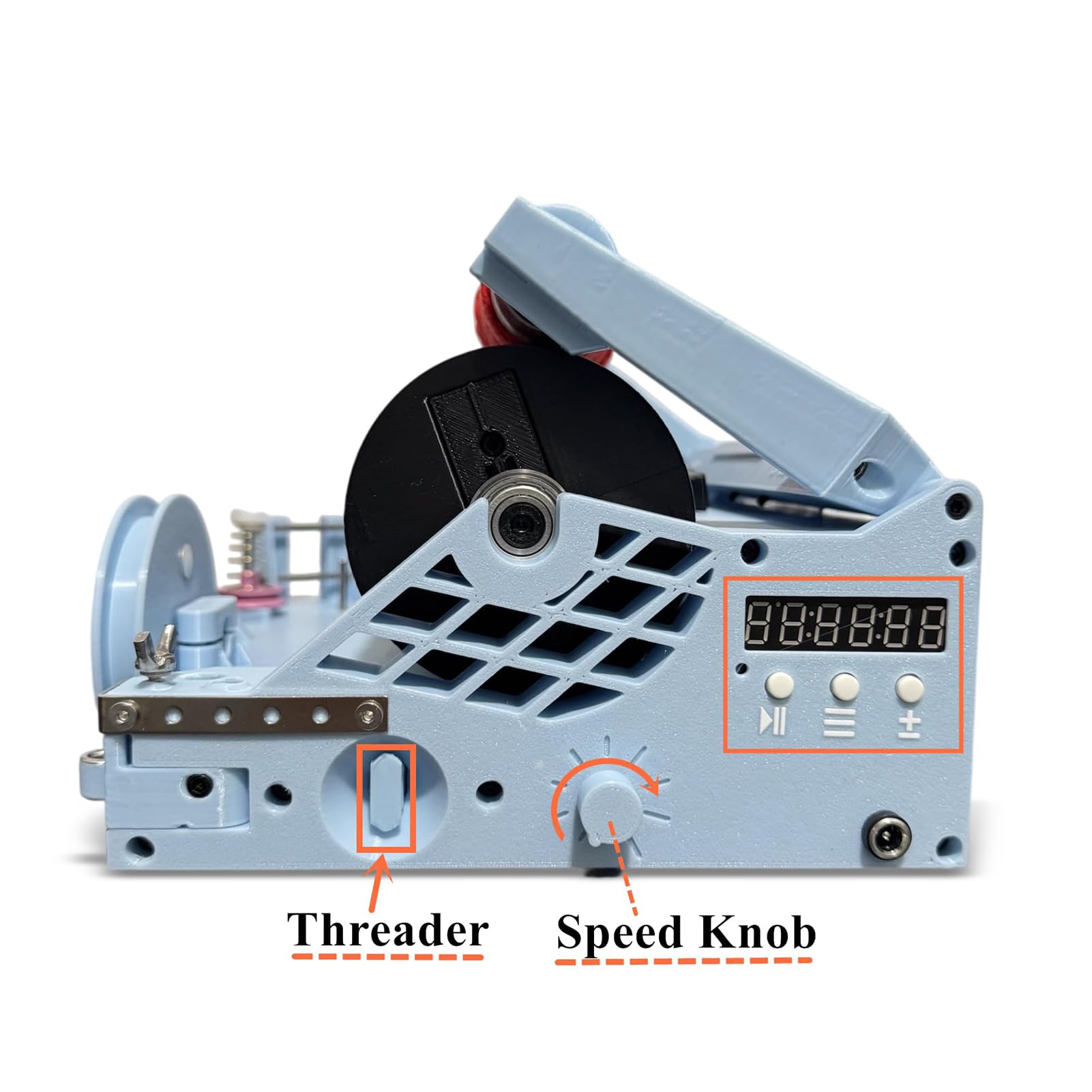 Amazon | ヤーンコーンワインダー、3500 Rpm コーン巻き機、自動一時
